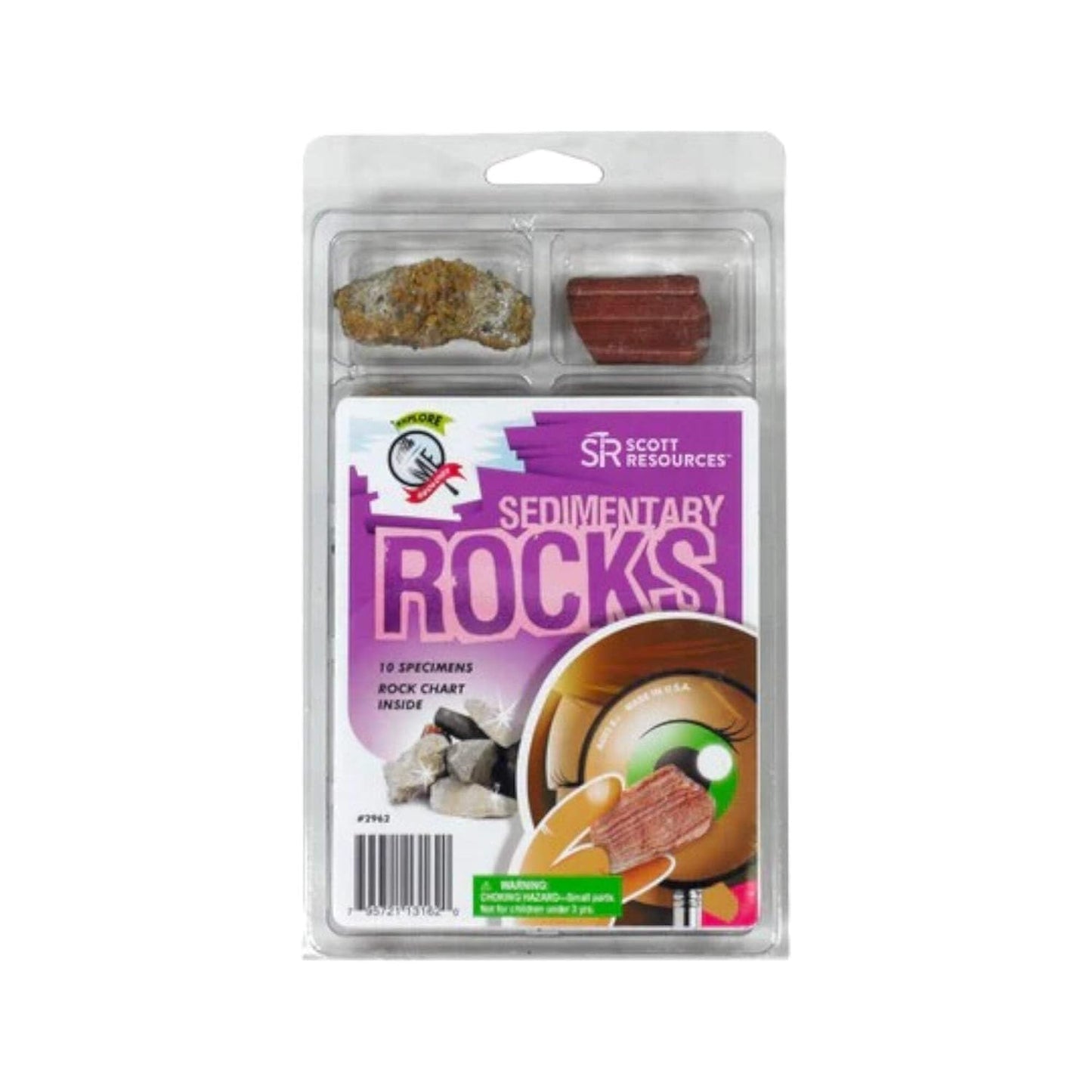 2962: Explore with Me Sedimentary Rock Collection - 10 Specimen