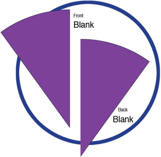 EAI Education Fraction Circles: Blank - 15 Sets of 51 in Tub