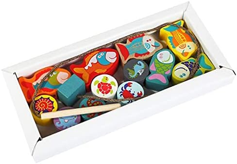 Wise Elk Fishes Lacing Toy