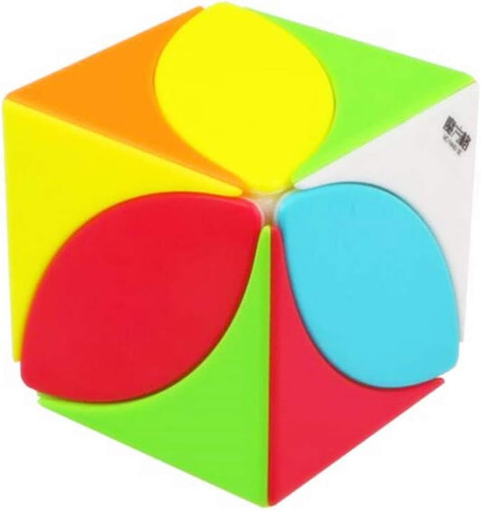 CuberSpeed QY Toys Ivy Cube V2 stickerless Magic Cube Mofangge Ivy Leaf Cube Plus Version stickerless(Eitan Lvy Cube) Puzzle