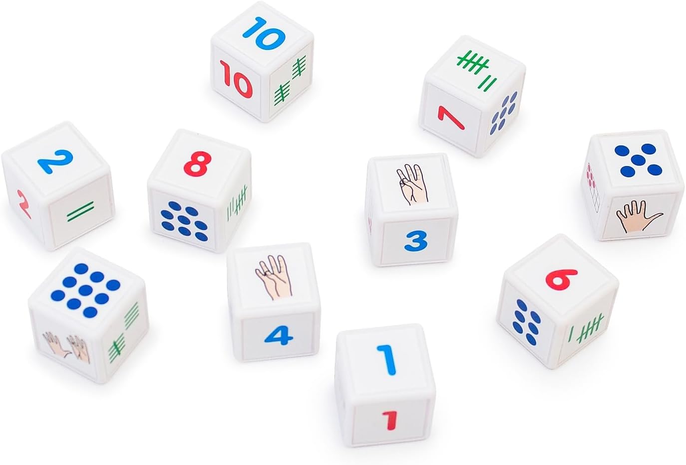 Junior Learning JL645 Counting Cubes, Multi