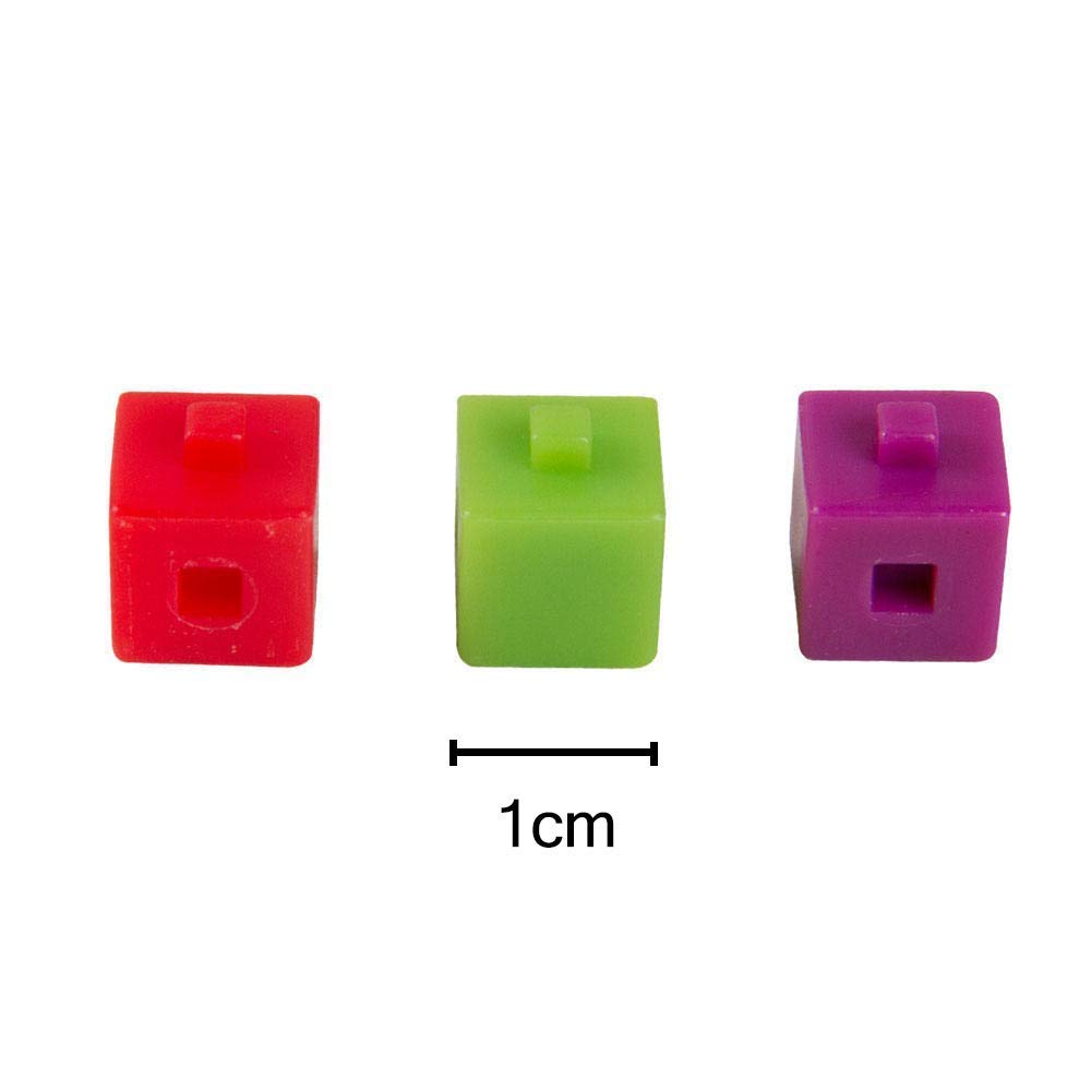 hand2mind Centimeter Cubes, Plastic Cubes, Connecting Cubes, Math Manipulatives, Counting Cubes for Kids Math, Math Cubes, Math Counters, Elementary Teacher Must Haves (Set of 500)