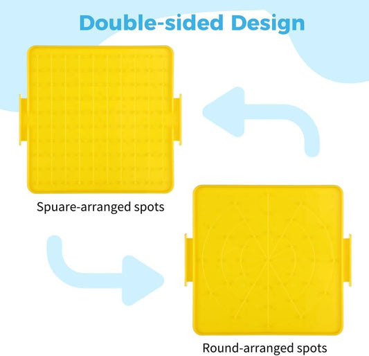 Educational Geoboard Set for Kids – 16 Boards & 160 Rubber Bands for Shape Learning