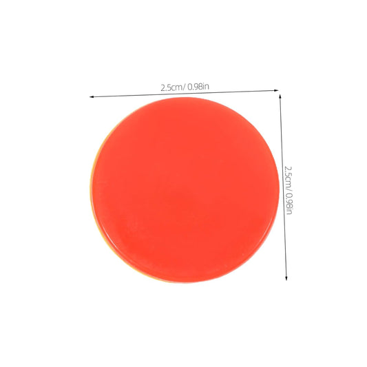NUOBESTY 100pcs Dual Color Math Counters Chips for Counting and Sorting Round Disks for Learning Math Skills for Teaching Patterns Probability and