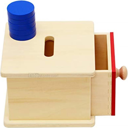 Elite Montessori Coin Box with Thicker Coins