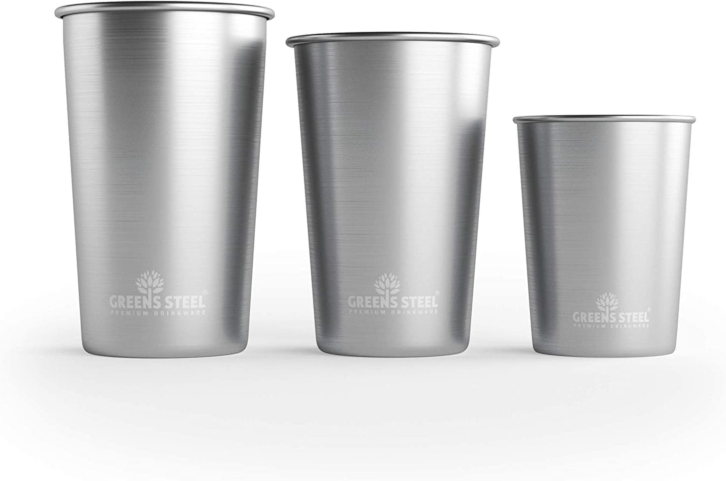 10oz Kids Cups – Stainless Steel Cups for Home, Party, Camping & Outdoor Activities – BPA Free, Unbreakable, Premium Stackable Metal Drinking Glasses for Children (4-Pack)