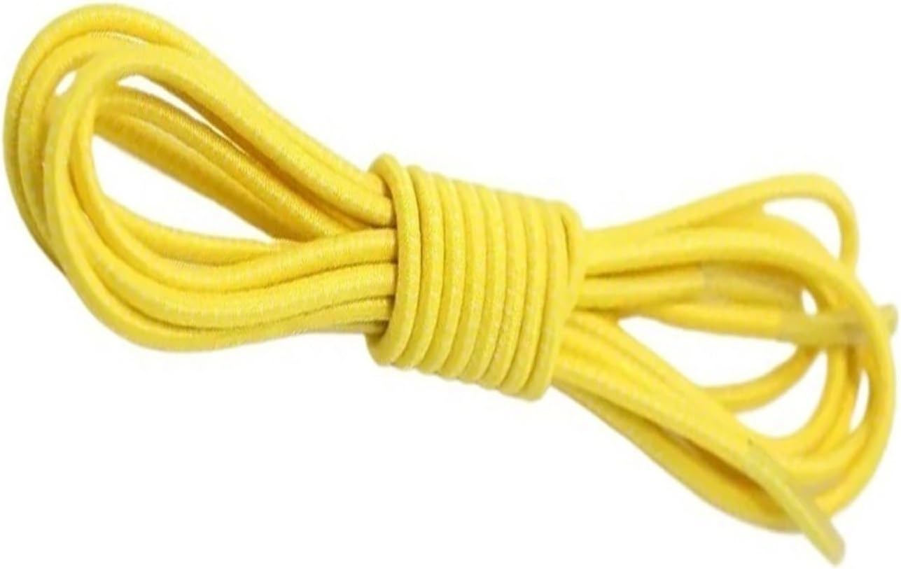 Elastic Shoelaces Round Locking No Tie Shoe Laces Kids Adult Lazy Rubber Sneakers Shoelace