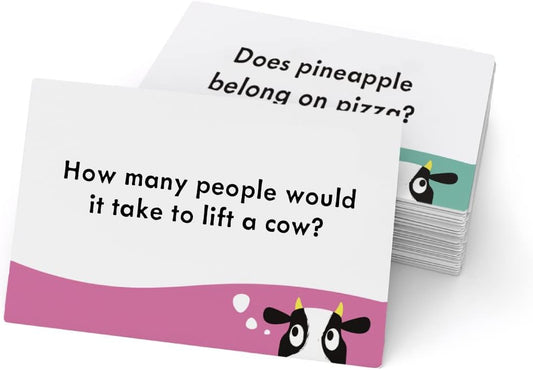 Herd Mentality: Udderly Funny Family Board Game | Easy & Fun for Big Groups of 4-20 Players | Includes 20 Extra Exclusive Questions