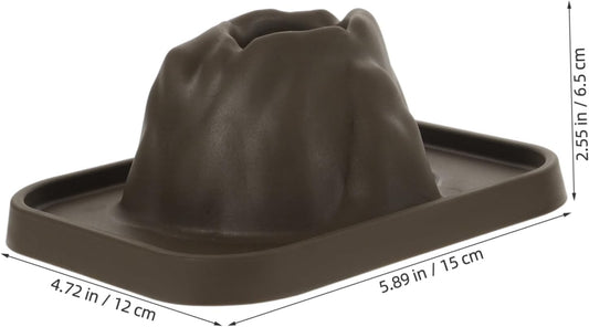 SEWACC 5pcs Volcanic Model School Figure Model Volcano Eruption Prop Science Kit for Kids Classroom Experiment
