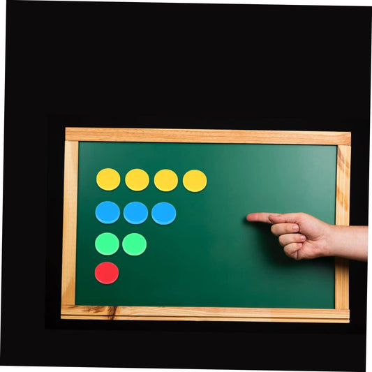 Abaodam Colorful Round Bingo Chips for Games and Learning Fun Counting Slices for Home and School Activities