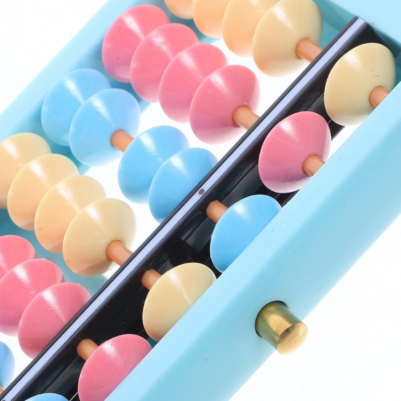 VICASKY Chinese Abacus for Kids Math - 17-Column 5-Beads Mental Arithmetic Calculating Tool for Students - Educational Number Counting Toy for Classroom and Home