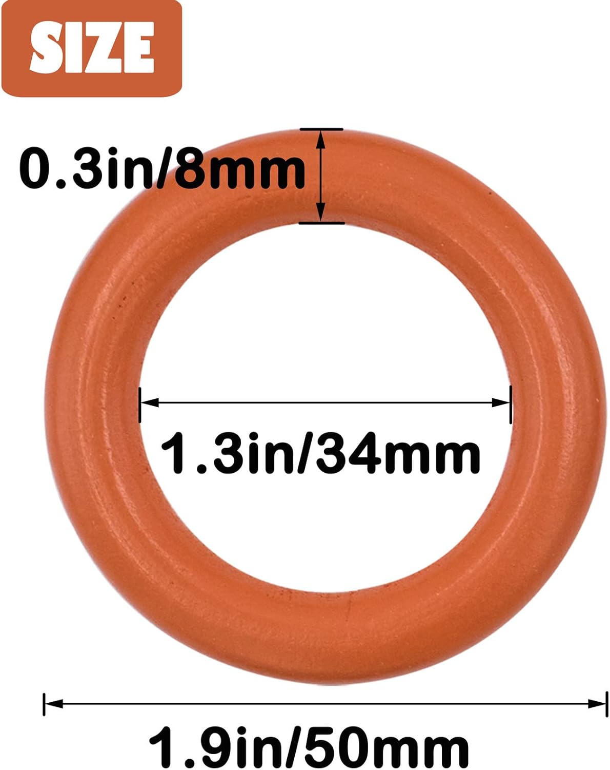 30pcs Wooden Rings 50mm Unfinished Wood Rings Round Wood Circles for DIY Craft Pendant Connectors Dream Catcher Tapestry Wristband Wall Hanging Bedroom Plant Hangers Home Decor Handmade Toy