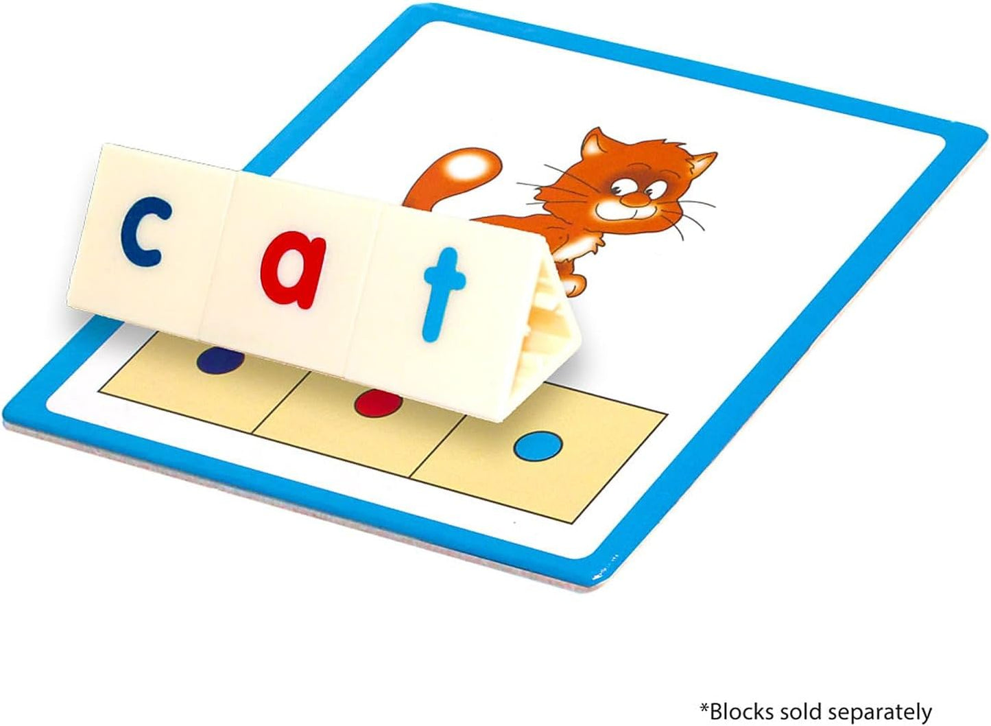 Junior Learning: CVC Word Builders, 48 CVC Activity Cards, Phonemic Awareness, Helps Children to Recognize and Understand Basic Sounds in Words, Self Checking Feature, For Ages 4 and up