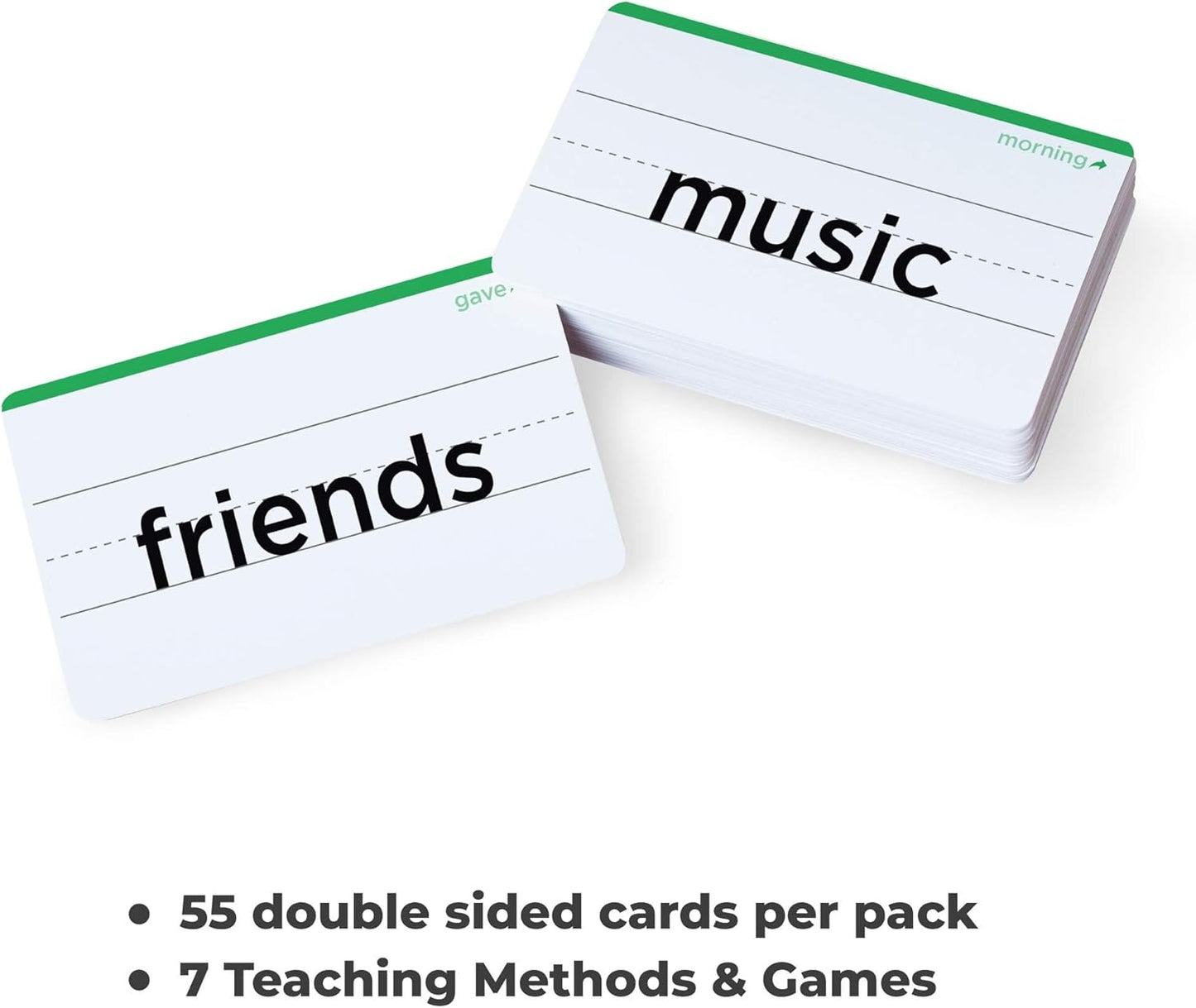 106 Sight Words Flash Cards Pre K for Ages 3-4, Dolch & Fry Sight Word Reading Games, Homeschool Supplies for Preschool with 7 Educational Game Ideas