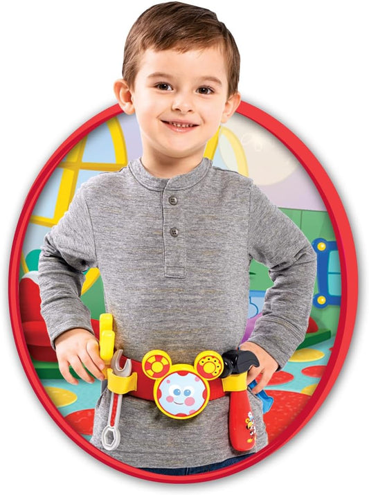 Disney Mickey Toodles Talk'n Toolbelt and Kids Play Tool Accessories for Dress Up and Pretend Play, Kids Toys for Ages 3 Up by Just Play