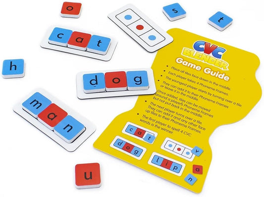 Junior Learning CVC Blender - Blend Sounds to Make Words, Multi