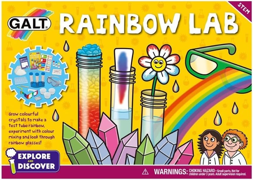Galt Toys, Rainbow Lab, Science Kits for Kids, Ages 5+, Multicolor