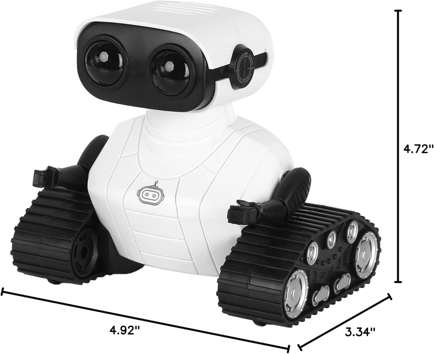 Hamourd Robot Toys for Boys Girls, Emo Robot with Walkie-Talkie Function, Gesture Sensing, Flexible Head & Arms, Programming Motion, Dance Moves, Music, Multi-Mode LED Eye, Toys for Ages