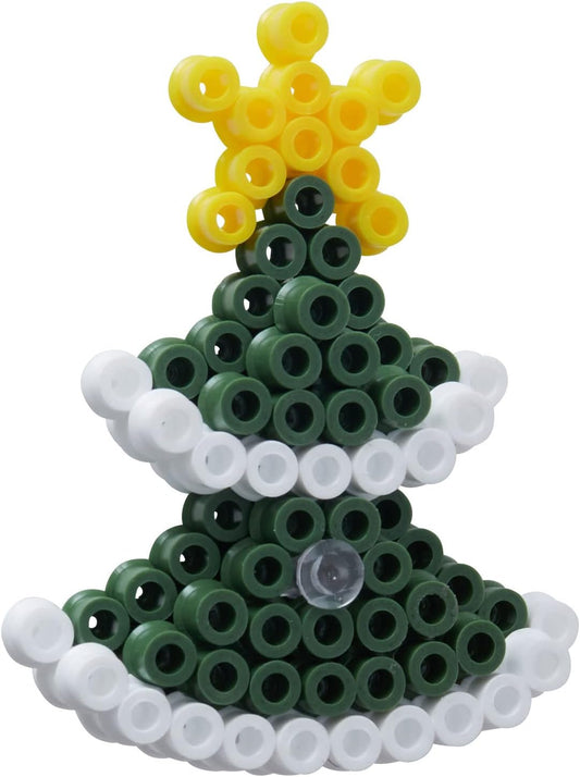 Hama Perlen 3046 Iron-On Beads Advent Calendar, Bead Art Gift Pack with Approx. 5,000 Midi Beads, 5 Small Peg Plates to Clip Together, Motif Template, Ironing Paper, for Children from 5 Years