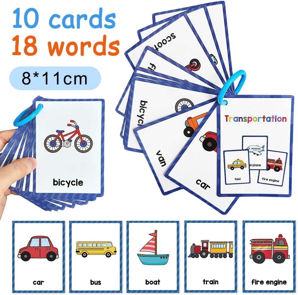 Lachilly Number 1-100 English Flashcards, High Frequency Words, Kindergarten ESL Teaching Materials, Autism Learning Materials, Vocabulary Building, 15 Cards 28 Words