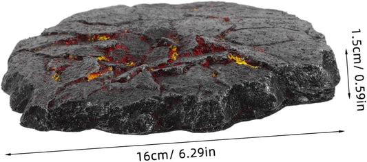 Anime Action Base Model Figure Platform Volcano Science Kit Led Action Figure Stand Lava Scene