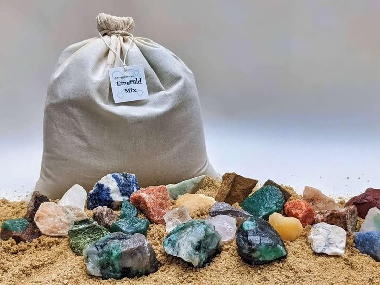 LIL' PROSPECTORS Emerald Mix Gem Mining Kit (Mix Only)