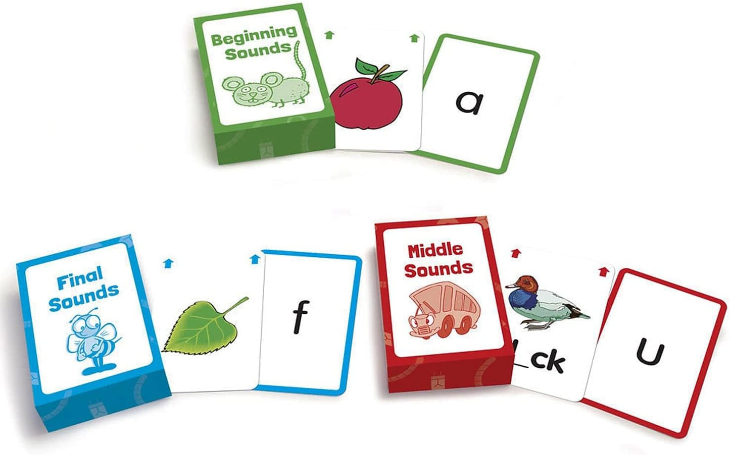 Junior Learning JL202 Letter Sound Flashcards Medium