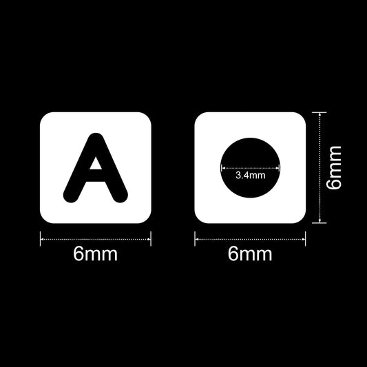 Augshy 700Pcs Large Letter Beads Colorful Plastic A-Z Mixed Alphabet Shape Beads for Jewelry Making Bracelets Necklaces Key Chains Shoelaces Crafts Party Decor(9x12mm)