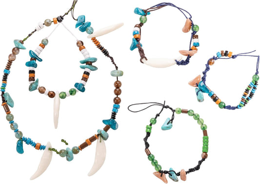 Cra-Z-Art Avatar Na’vi Jewelry Making Kit, Make Your Own Bracelets, Necklaces & Songcord, Beads, Charms, Threads & Paints, Creative Craft Kit for Kids Ages 6+