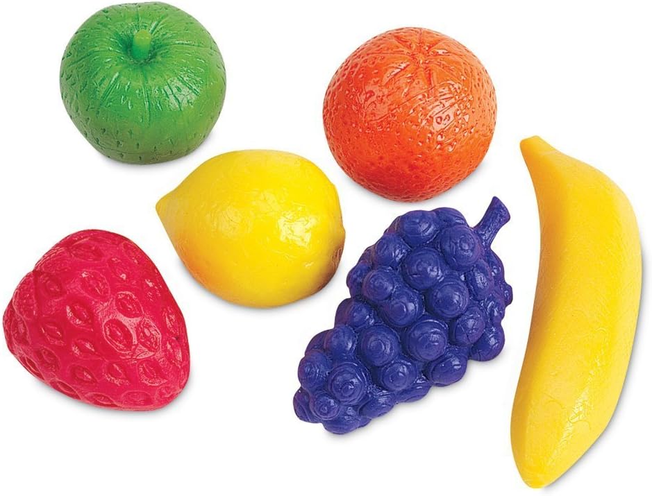 Learning Resources Fruity Fun Counters, Educational Counting and Sorting Toy, Set of 108