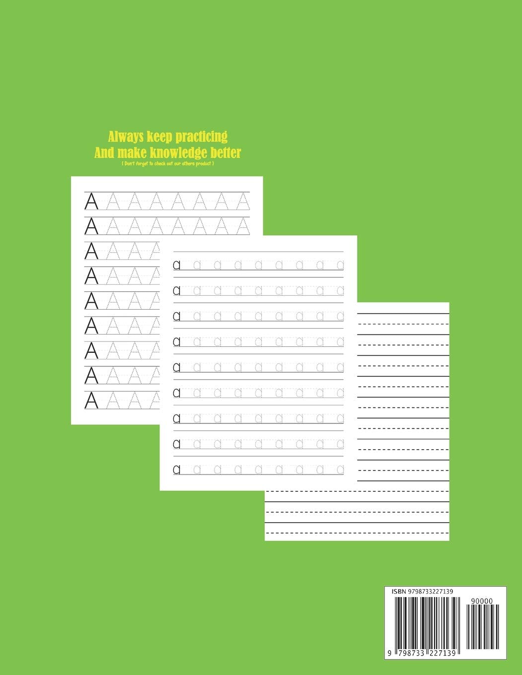 Handwriting Practice Paper For Kids: Letters Tracing Book for Preschoolers | Practice Letters Numbers Shapes and Lines with pen smoothly