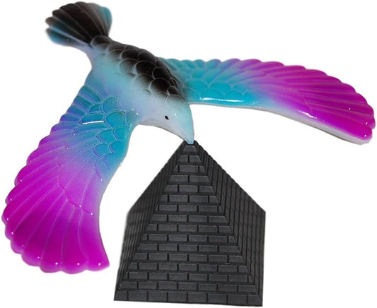 Sci-Supply Large Balancing Bird Toy (2 Pack) – 6" Wingspan Gravity Balance Bird – Fun Educational Science Toy for Kids (Colors Vary)