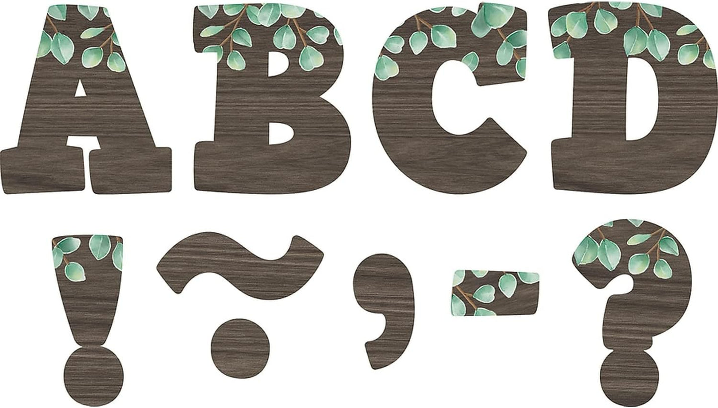 Teacher Created Resources Eucalyptus Bold Block 3" Magnetic Letters (TCR77485)