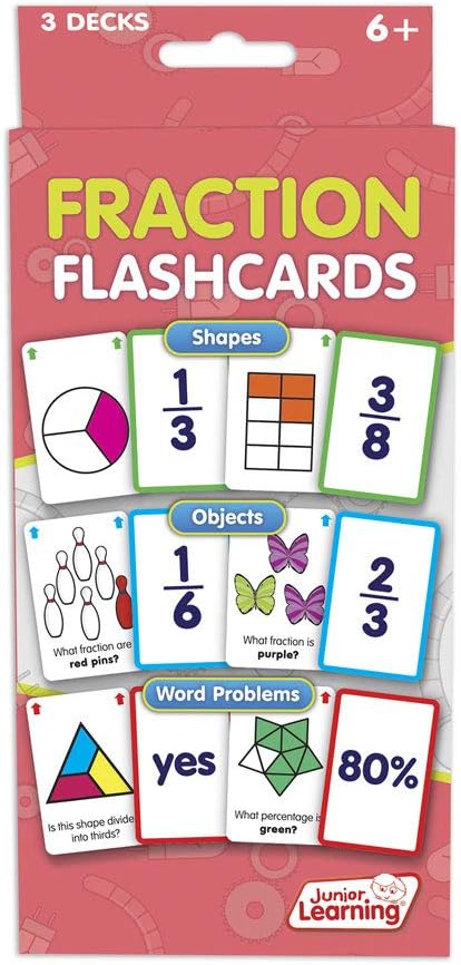 Fraction Flashcards, Multi