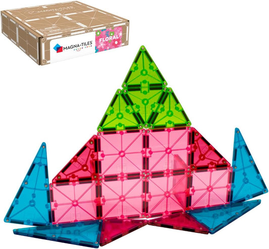 Magna-Tiles Color Shop Pastel 20-Piece Magnetic Construction Set, The Original Magnetic Building Brand