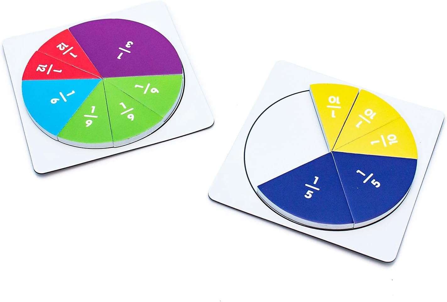Junior Learning Fraction Segments,Assorted