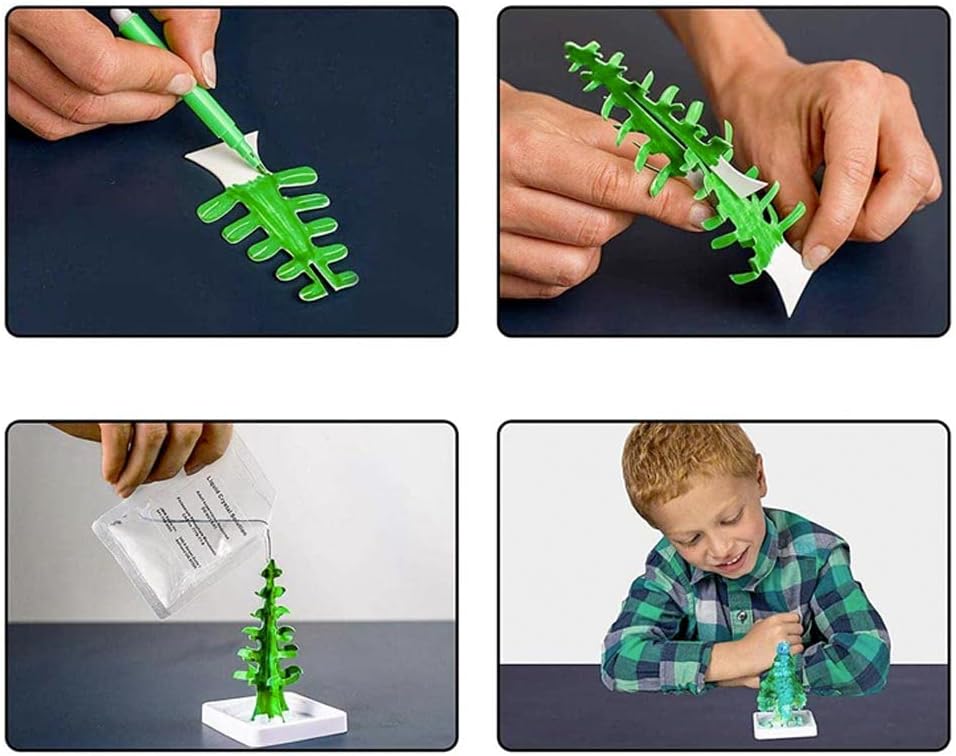 National Geographic BANDAI JM02766 Crystal Garden Starts Growing in 20 Minutes-Educational Science Kit