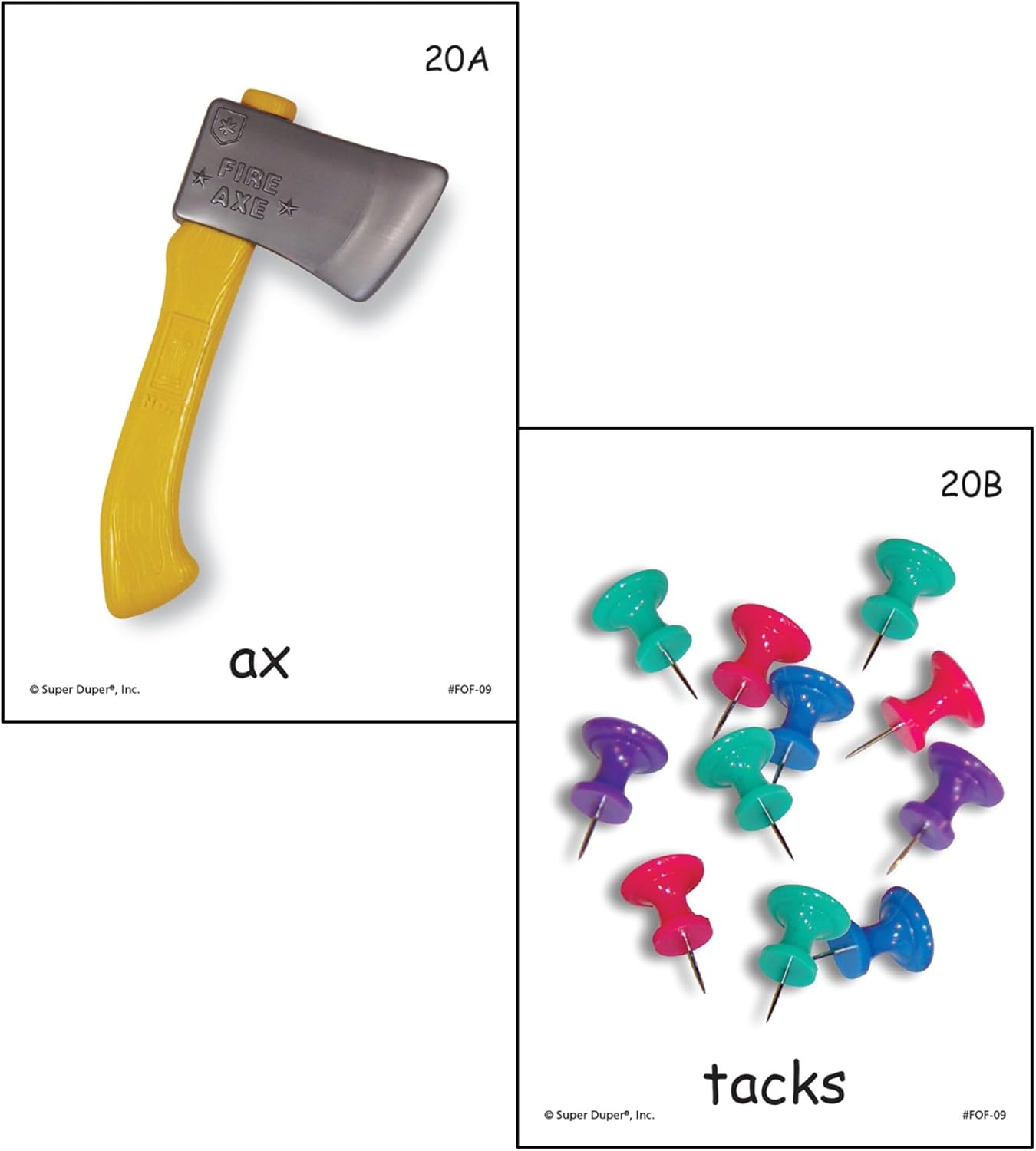 Super Duper Publications | Webber® Photo Phonology Initial Consonant Deletion Minimal Pair Card Deck | Educational Learning Resource for Children