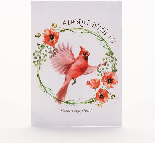 Grateful Memories Dove with Bird and Butterfly Mix Seed Favor Packets - Gardening Gifts - Wild Flower Seeds for Planting - Garden or Indoor Plant Flowers - Growing Plants in Memory