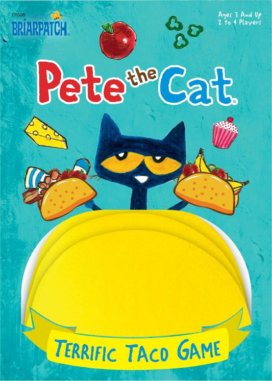 Briarpatch, Pete The Cat Terrific Taco Game, Based On Early Reader Books by James Dean, Preschool Learning for Children