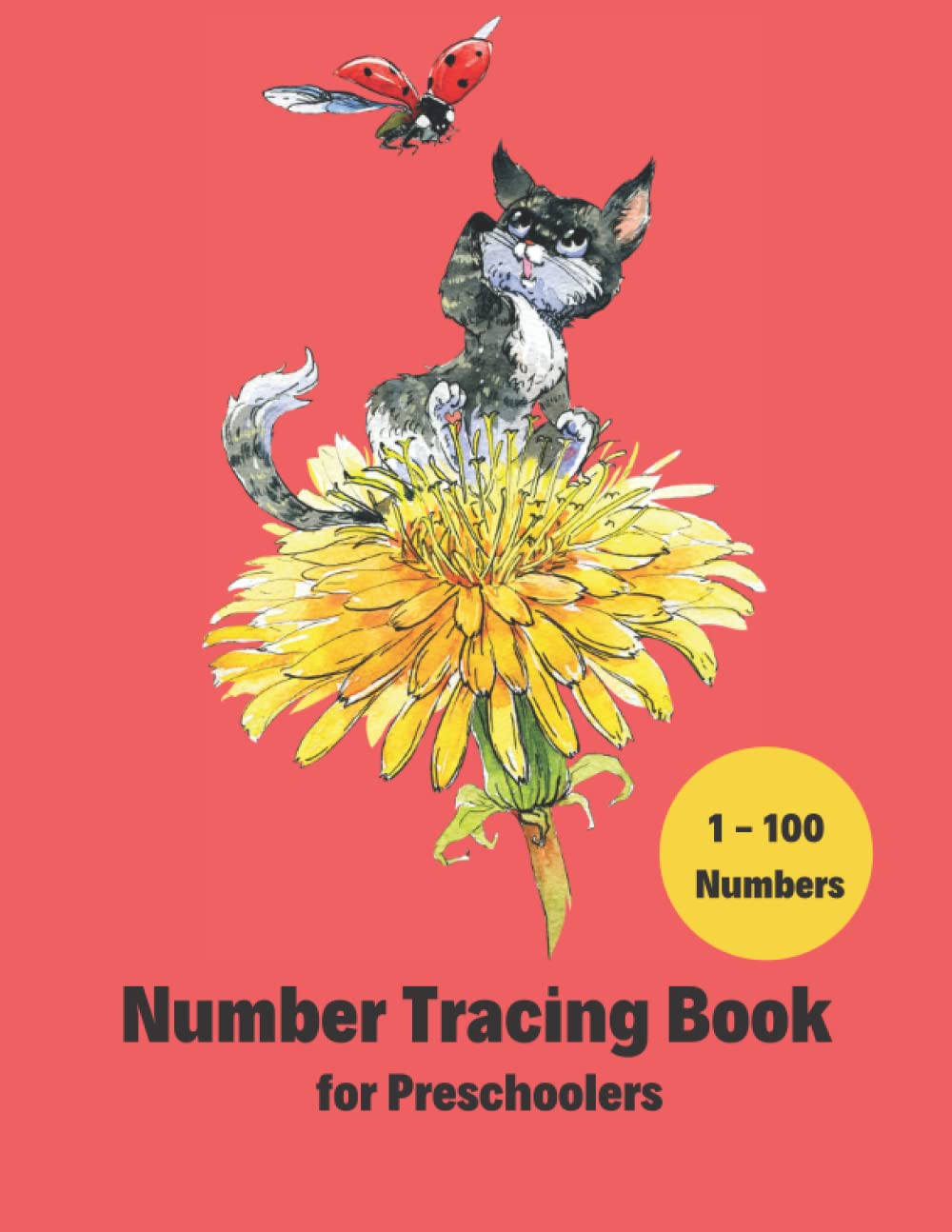 Number Tracing Book for Preschoolers 1-100 Number: Number Tracing Reusable, Number Tracing Book for Kids Ages 3-5 Preschool Math Workbook
