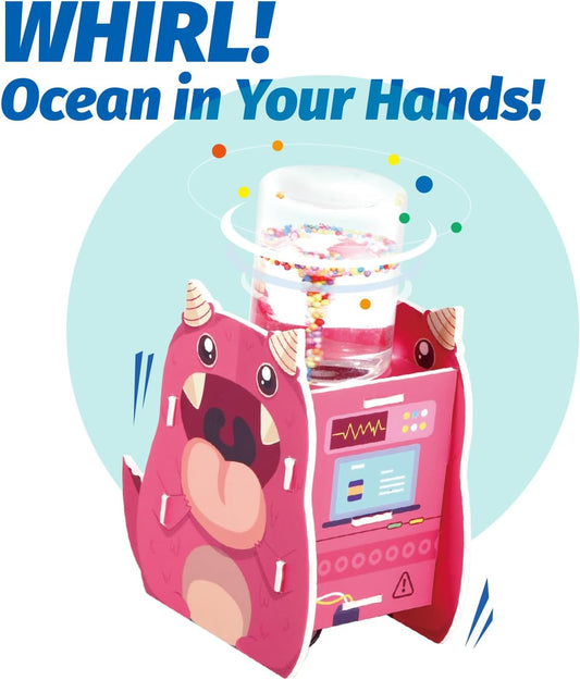 Playnovate Tornado in a Bottle STEM Kit | Weather Science Toy for Kids | Includes QR Code for Expert-Led Tutorials | Birthday Gifts for Boys & Girls Age 8,9,10,11, 12 Years