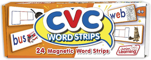 CVC Word Strips Set of 24