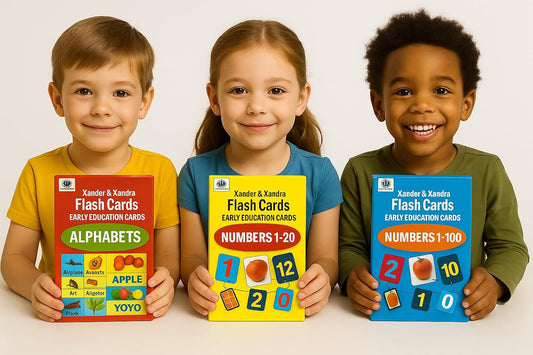 Numbers 1–20 Flash Cards – Durable, Waterproof & Tear-Resistant Learning Cards for Toddlers & Preschool Kids – Single-Sided