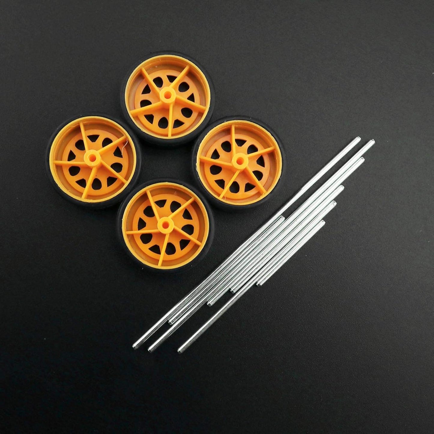 78 PCS Plastic Gear Kit Motor Gears Accessories Single Double Reduction Gear Set for Motor Car Robot with Axle Wheel