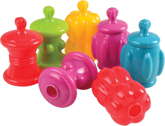 Snap & Sort Beads Set – 48-Piece Montessori Fine Motor & Early Engineering STEM Activity with Storage Tub