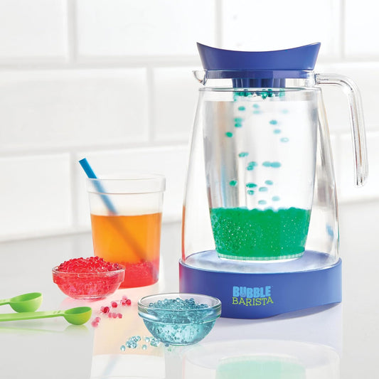 MindWare Kitchen Science Academy Bubble Barista Kit - Innovative Drink-Making Kit That Combines Fizzy Magic with Kitchen Science - Chemistry Set for Ages 8 and Up
