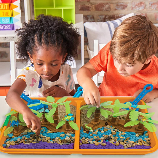 Made By Me Explore + Create Unicorn Sensory Bin - Sensory Bins for Toddlers - All-in-One Tactile Sensory Toys - Learn Through Play Toys - Unique Fine Motor Toys & Magical Sensory Experience