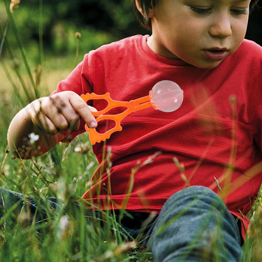 BESPORTBLE 3Pcs Bug Catcher for Kids, Outdoor Scoop Tongs Grabber Sensory Toys for Children Nature Exploration Random Color
