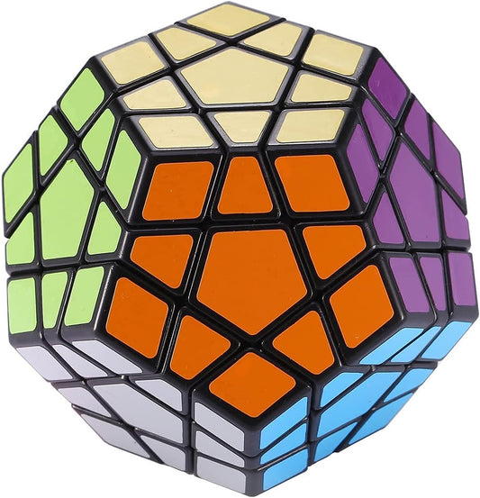 Dreampark 3x3 Megaminx Speed Cube Puzzle Toy, Black